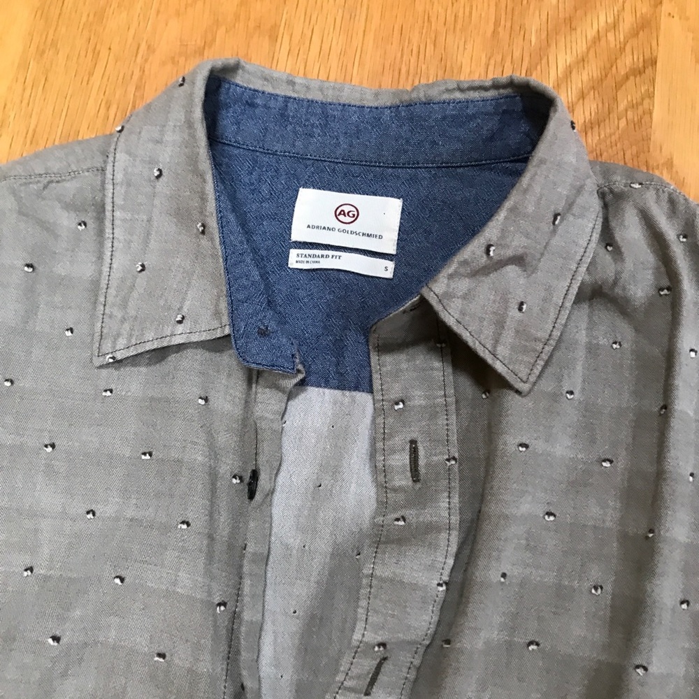 Adriano Goldschmied Button Down Shirt Size Small